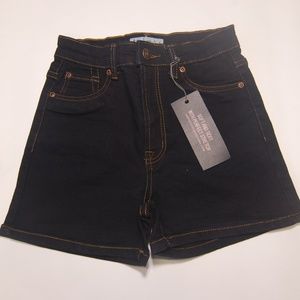 Cielo Jeans Soft Stretch Dark Blue Shorts NWT